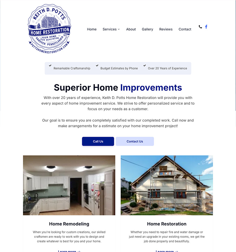 Web Design Example 2