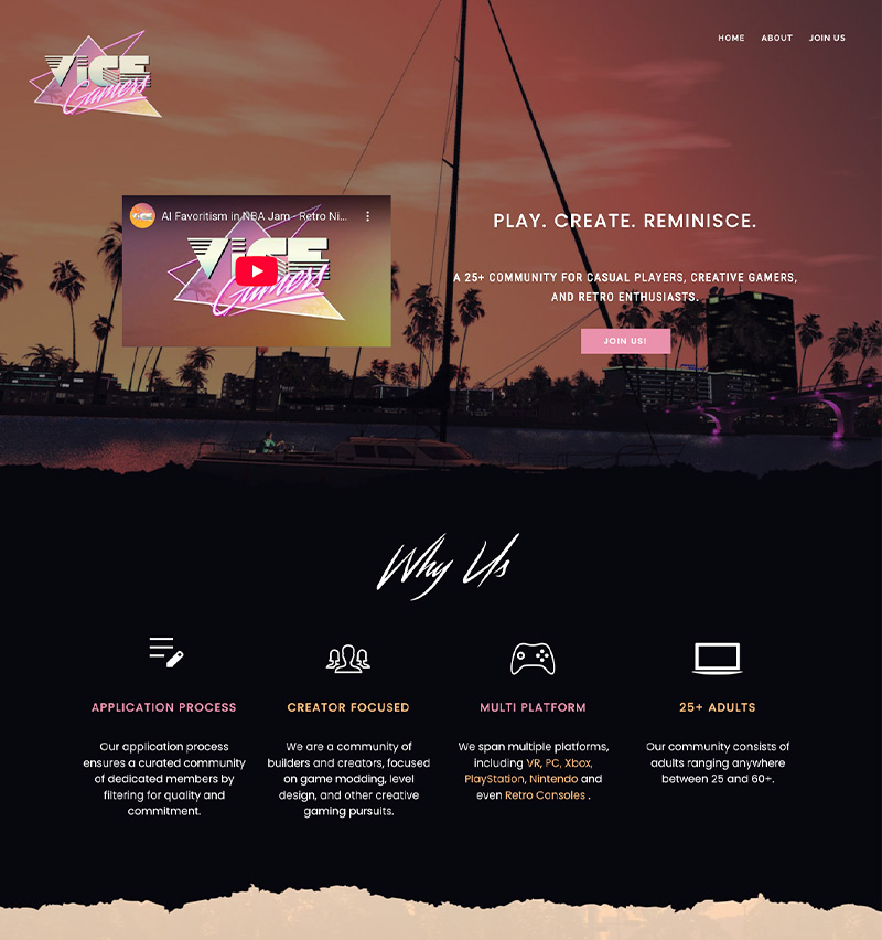 Web Design Example 3